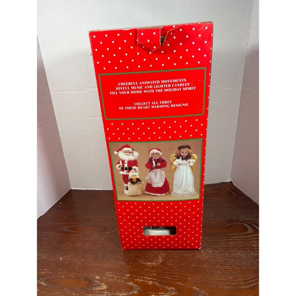 Vintage 18" Battery Operated Animated & Illuminated Christmas Santa Figure With - Picture 3 of 4